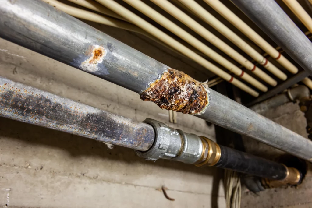Major challenges associated with repiping a house.