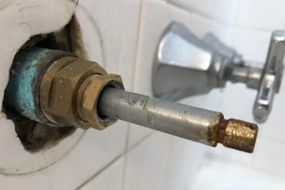 Fixing Stripped Stem End for Shower Knob