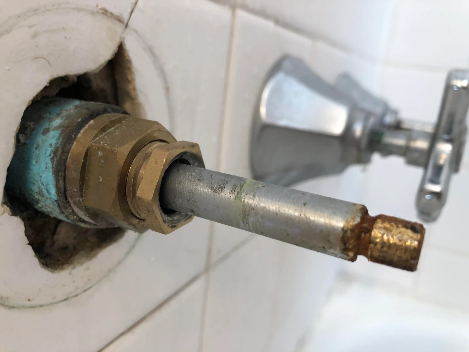 Fix Stripped Shower Knob Stem StepbyStep Repair Guide North Fort