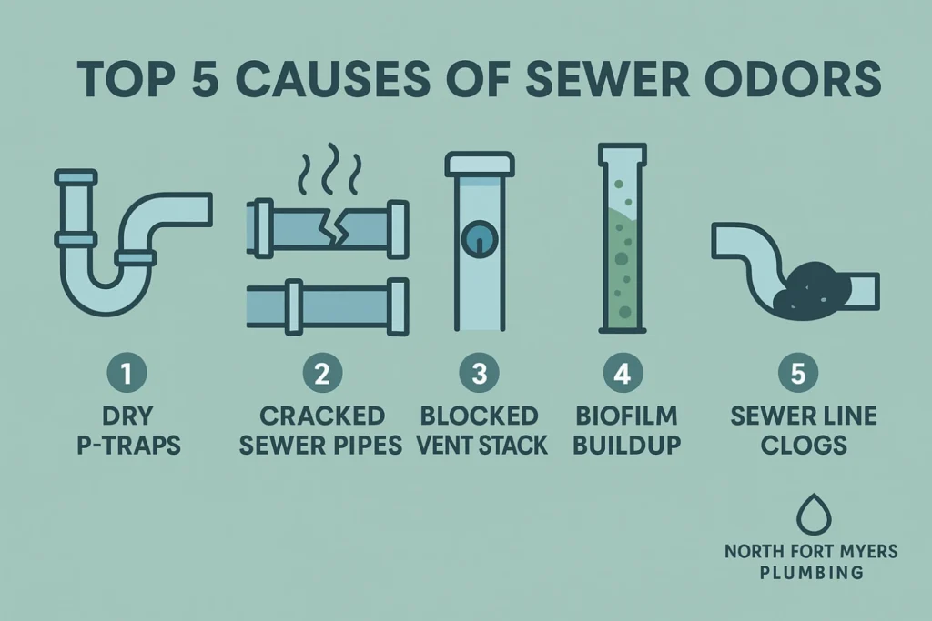 Common Causes of Sewer Odors in the Home