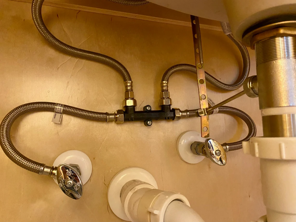 Grundfos Comfort System installed