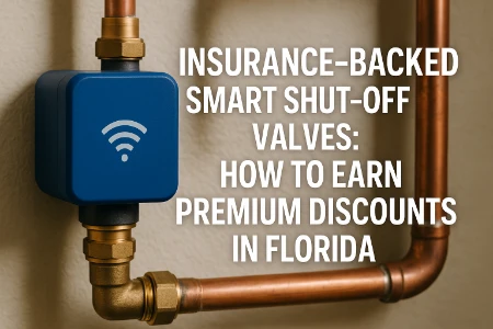Insurance-Backed Smart Shut-Off Valves
